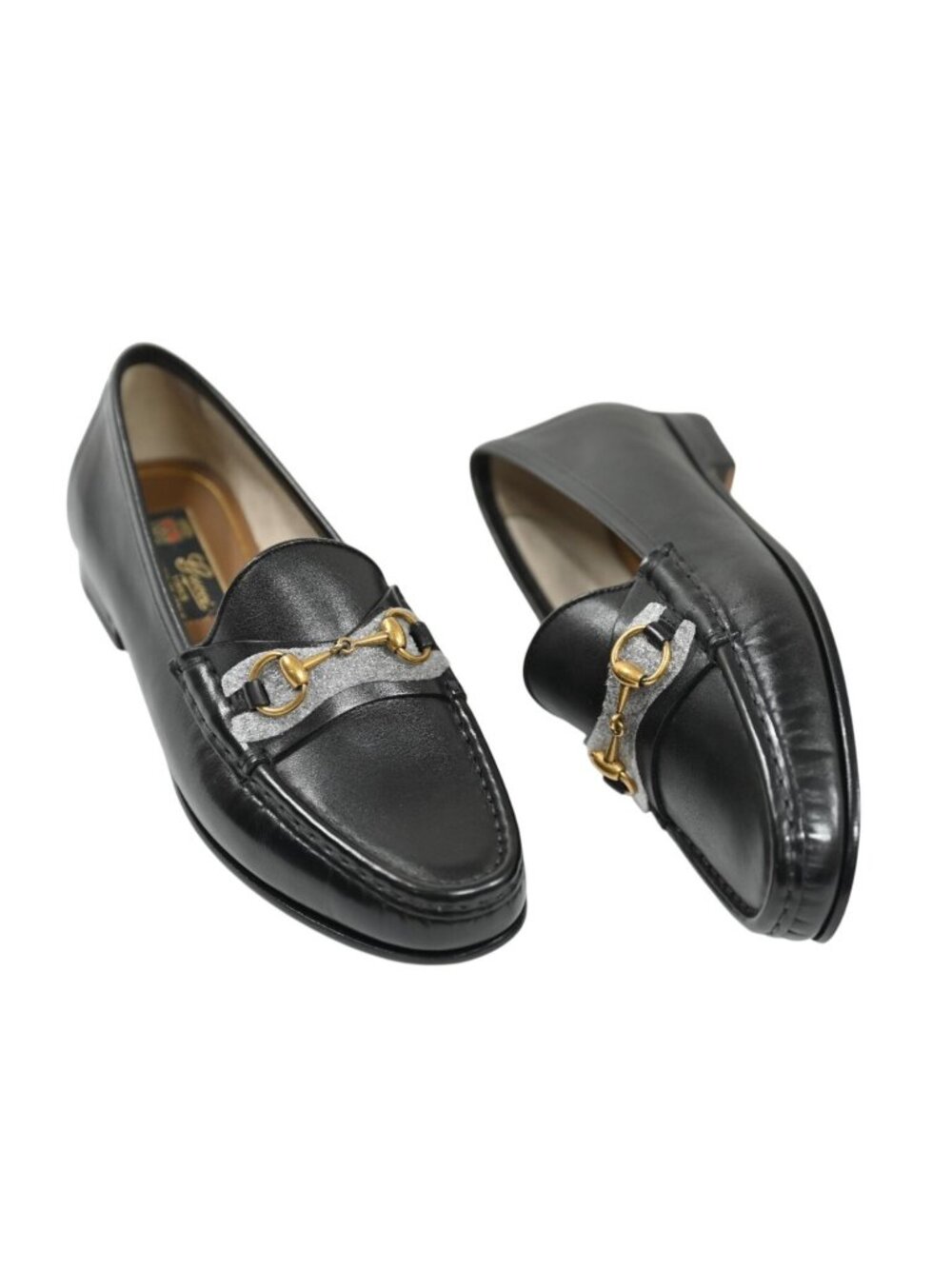 Gucci Betis Glamour Loafers 309701 in Noir Black